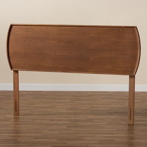Baxton Studio Laurien Mid-Century Modern Finished Wood Headboard