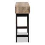 Load image into Gallery viewer, Baxton Studio Wales Modern And Contemporary Light Brown Finished Wood 2-Drawer Console Table
