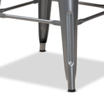 Load image into Gallery viewer, Baxton Studio Horton Modern And Contemporary Industrial Grey Finished Metal 4-Piece Stackable Counter Stool Set
