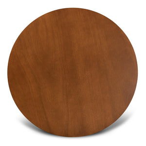 Baxton Studio Zoe Modern And Contemporary Grey Fabric Upholstered And Walnut Brown Finished Wood 5-Piece Dining Set