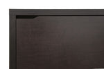 Load image into Gallery viewer, Simms Dark Brown Modern Shoe Cabinet
